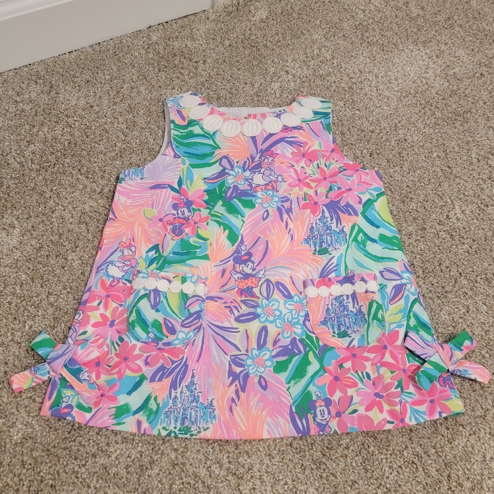NWT Disney x Lilly Pulitzer Baby Lilly Shift in 12 18 Months